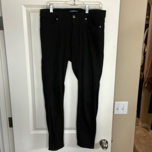 Calvin Klein size 10 skinny jean pants Black